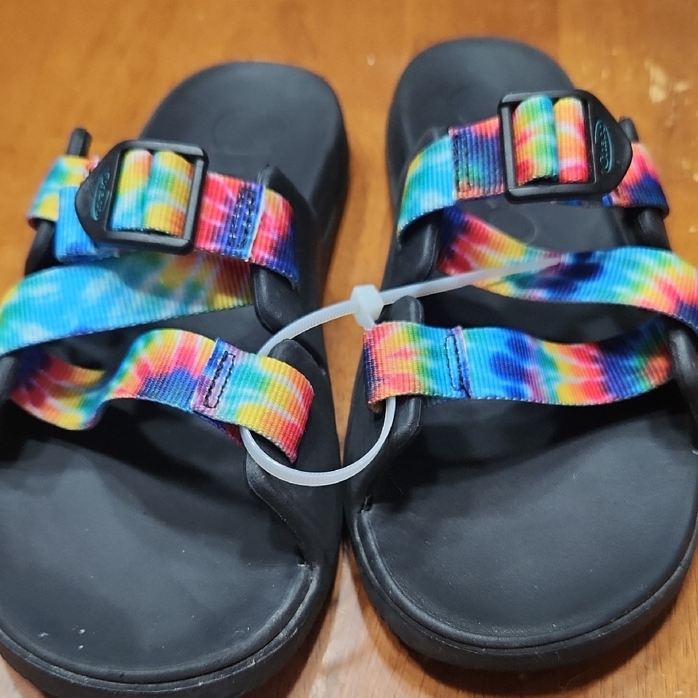 Chaco Black Sandals with Adjustable Straps